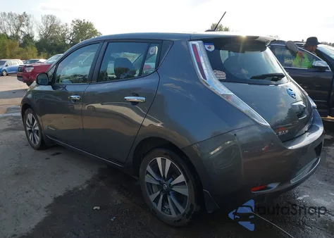 2017 Nissan Leaf Sv z USA, uszkodzony, nr VIN 1N4BZ0CPXHC305884